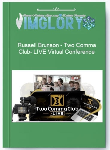 Russell Brunson – Two Comma Club LIVE Virtual Conference Russell Brunson – Two Comma Club- LIVE Virtual Conference