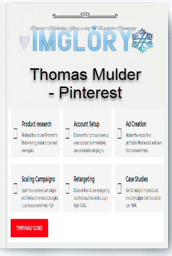 Free Share Thomas Mulder – Pinterest Mastery [Free Share] Thomas Mulder – Pinterest Mastery
