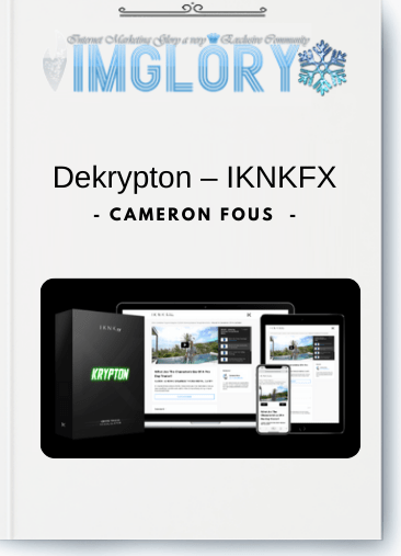 Free Share Cameron Fous – Dekrypton – IKNKFX [Free Share] Cameron Fous – Dekrypton – IKNKFX