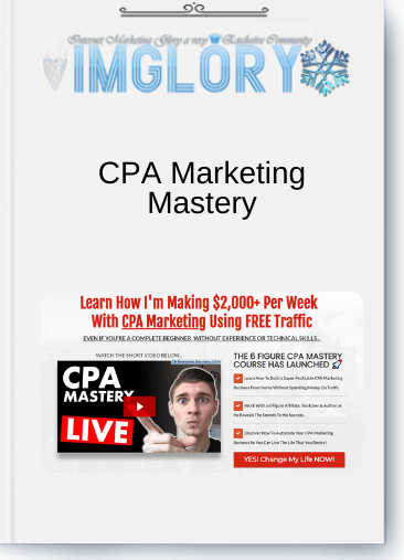 Free Share Damien Belak – CPA Marketing Mastery [Free Share] Damien Belak – CPA Marketing Mastery