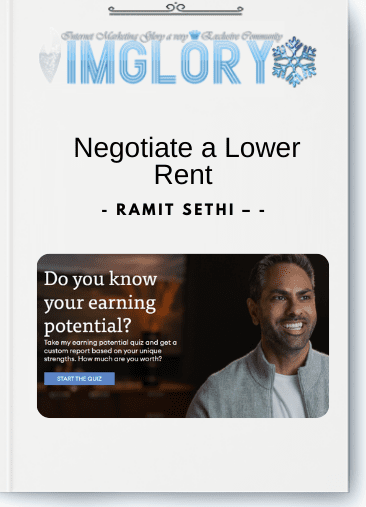 Free Share Ramit Sethi – Negotiate a Lower Rent [Free Share] Ramit Sethi – Negotiate a Lower Rent