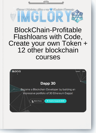Special Offer BlockChain Profitable Flashloans with Code Create your own Token [Special Offer] BlockChain-Profitable Flashloans with Code, Create your own Token