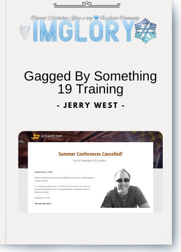 Special Offer Jerry West – Gagged By Something 19 Training [Special Offer] Jerry West – Gagged By Something 19 Training