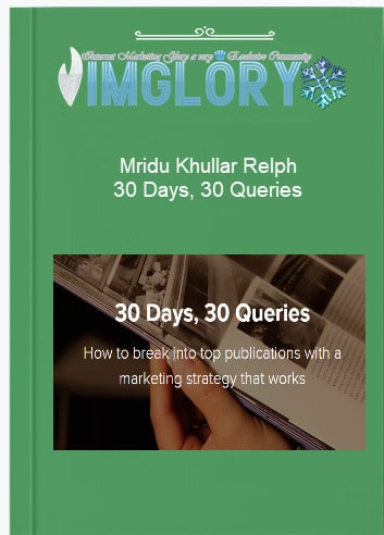 Special Offer Mridu Khullar Relph – 30 Days 30 Queries [Special Offer] Mridu Khullar Relph – 30 Days, 30 Queries