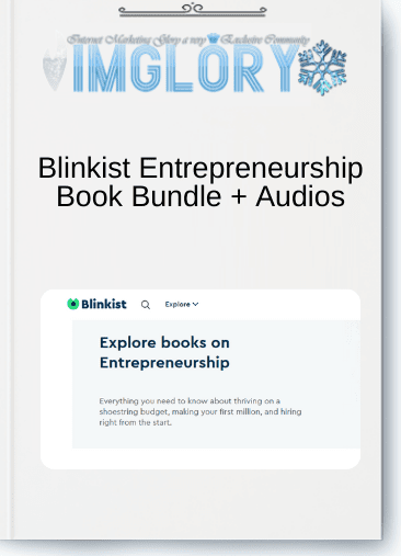 Special Offer Blinkist Entrepreneurship Book Bundle Audios [Special Offer] Blinkist Entrepreneurship Book Bundle + Audios