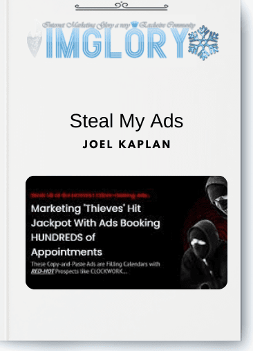 Free Share Joel Kaplan – Steal My Ads [Free Share] Joel Kaplan – Steal My Ads