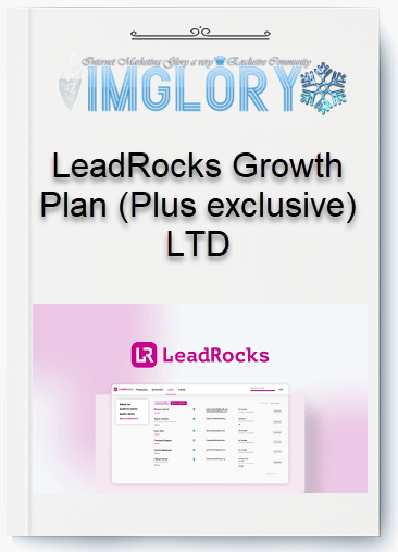 Group Buy LeadRocks Growth Plan Plus exclusive LTD [Group Buy] LeadRocks Growth Plan (Plus exclusive) LTD
