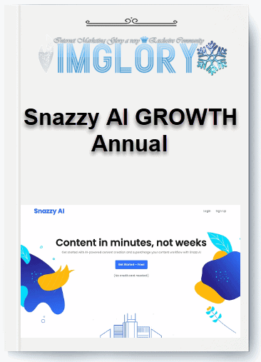 Group Buy Snazzy AI GROWTH Annual [Group Buy] Snazzy AI GROWTH Annual