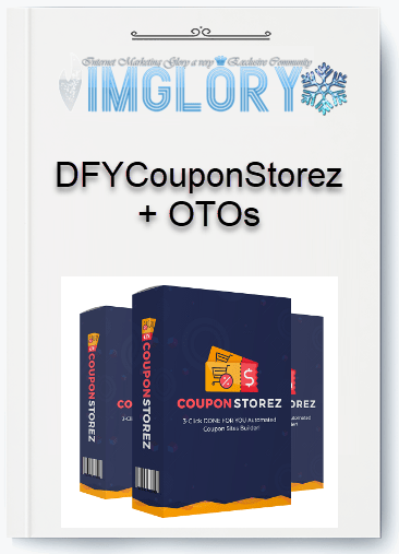DFYCouponStorez OTOs DFYCouponStorez + OTOs