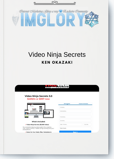 Special Offer Ken Okazaki – Video Ninja Secrets [Special Offer] Ken Okazaki – Video Ninja Secrets